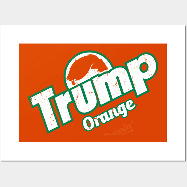 TRUMP - Orange Crush Wall Art by hamiltonarts